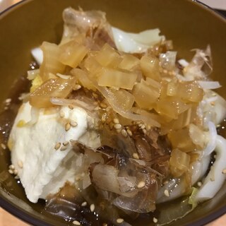 簡単で美味しい！シャキシャキ湯豆腐のタレ